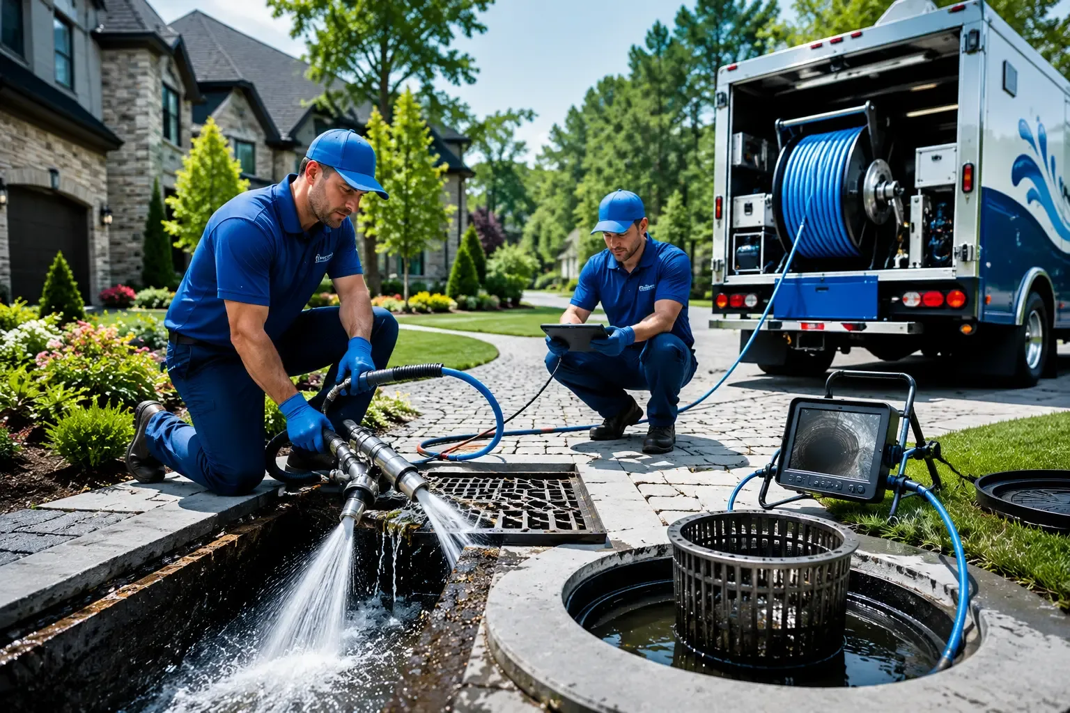 Local outdoor drain cleaning professionals in Bordentown, NJ